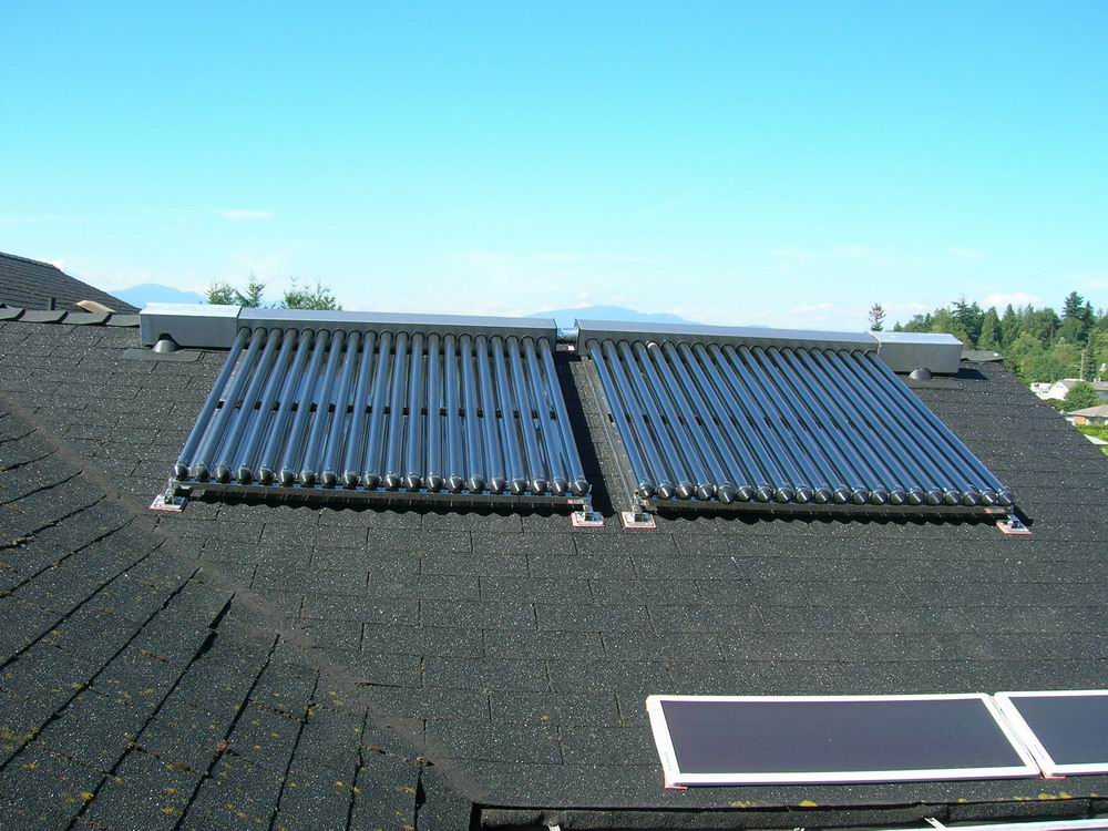 Residential Flat panel Heat Pipe Solar Water Heater