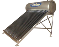 Non Pressure commercial vacuum tube Solar Water Heater