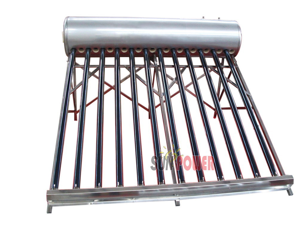 Stainless Steel Non Pressure Solar Water Heater Spc Series 7931