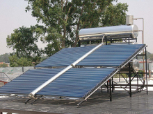 Galvanized Steel Project commercial Solar Water Heater 